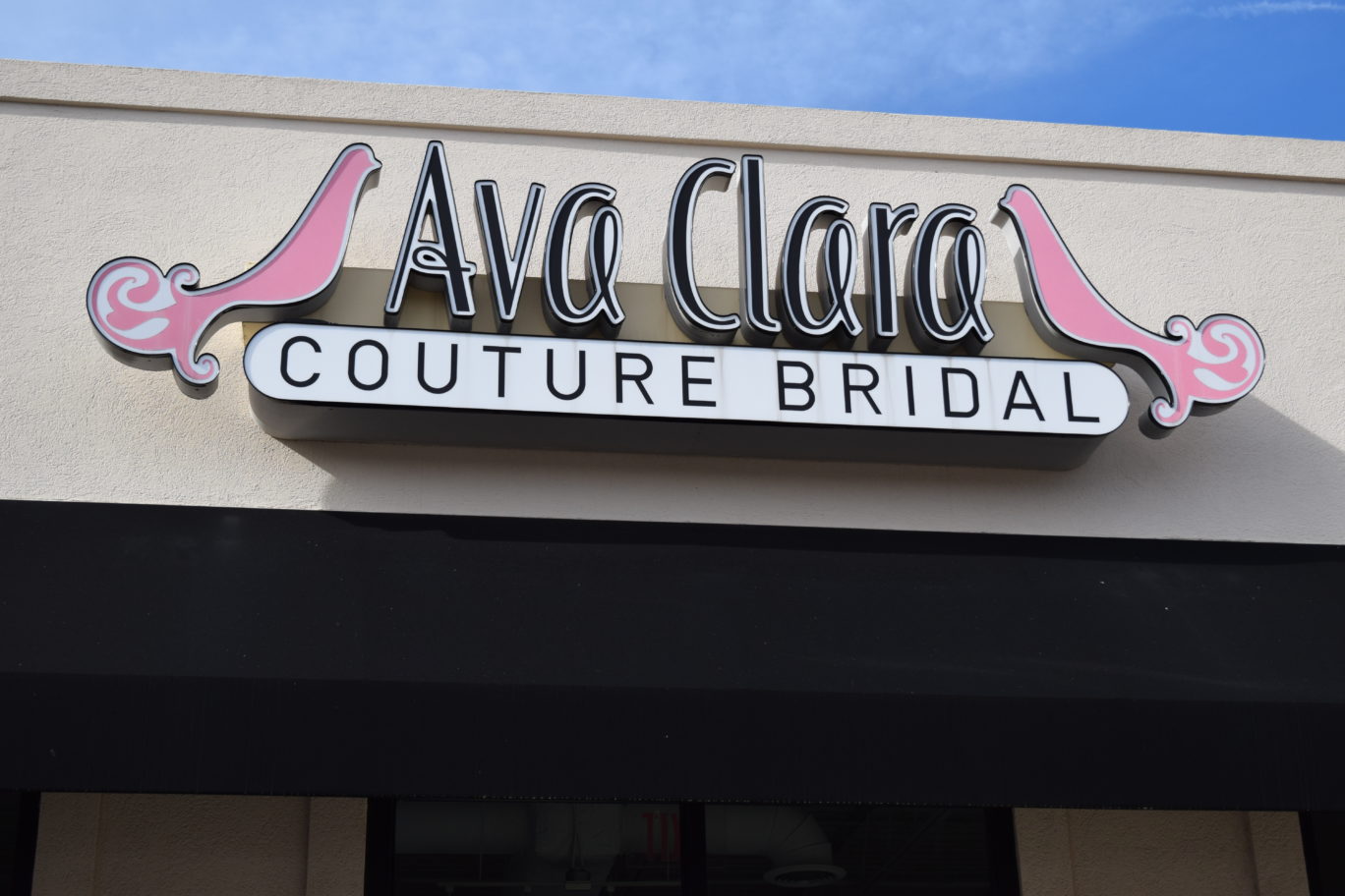 Ava Clara bridal sign