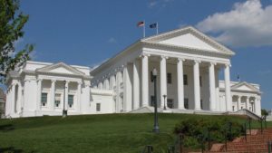 Virginia Capitol smaller
