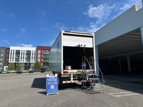 Regency Square Shopping Mall, Richmond Virginia. Goodwill Attended Donation Center.