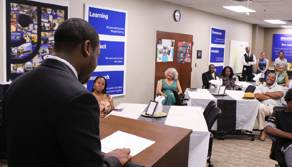 GoodPath graduates speak at the closing ceremony
