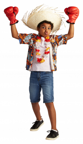Hawaiian Punch Halloween Outfit Idea