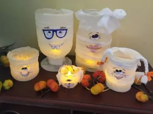 Mummy Lantern Goodwill DIY Ideas